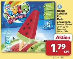Famila Nord West Nestle Schöller Eis Multipackungen Angebot