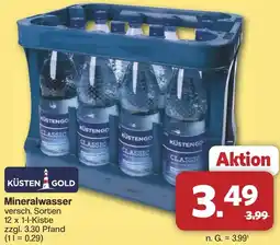Famila Nord West KÜSTEN GOLD Mineralwasser Angebot