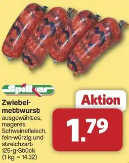 Famila Nord West Spilker Zwiebelmettwurst Angebot