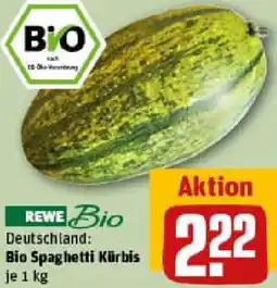 REWE Bio Spaghetti Kürbis Angebot