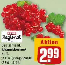 REWE Johannisbeeren Angebot