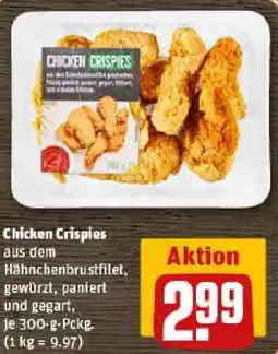 REWE Chicken Crispies Angebot