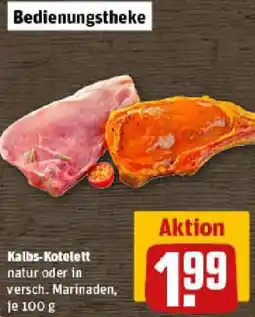 REWE Kalbs-Kotelett Angebot