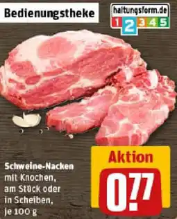 REWE Schweine-Nacken Angebot