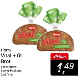 KONSUM Harry Vital + fit Brot Angebot