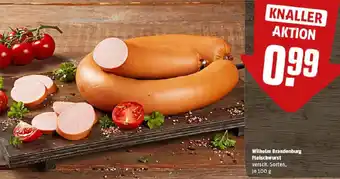 REWE Wilhelm Brandenburg Fleischwurst Angebot