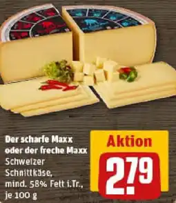 REWE Der scharfe Maxx oder der freche Maxx Angebot