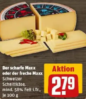 REWE Der scharfe Maxx oder der freche Maxx Angebot