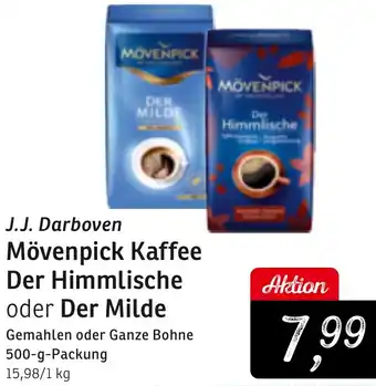 KONSUM J.J. Darboven Mövenpick Kaffee Der Himmlische oder Der Milde Angebot