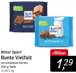 KONSUM Ritter Sport Bunte Vielfalt Angebot