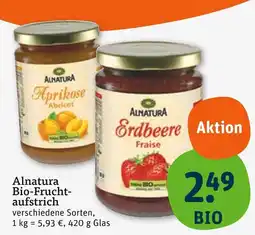 tegut Alnatura aprikose bio-fruchtaufstrich Angebot