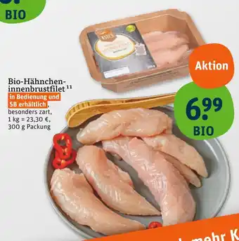 tegut Bio-hähncheninnenbrustfilet Angebot