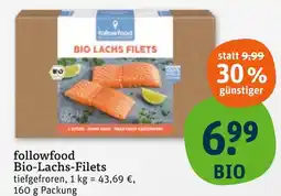 tegut Followfood bio-lachs-filets Angebot