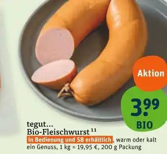 tegut Tegut... bio-fleischwurst Angebot