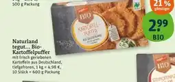 tegut Naturland bio-kartoffelpuffer Angebot