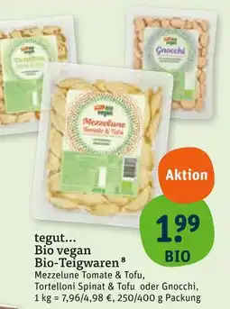 tegut Tegut... mezzelune tomate & tofu Angebot
