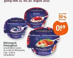 tegut Mövenpick feinjoghurt Angebot