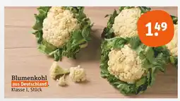 tegut Blumenkohl Angebot