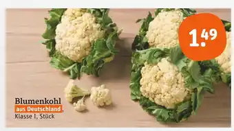 tegut Blumenkohl Angebot