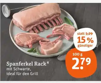 tegut Spanferkel rack Angebot