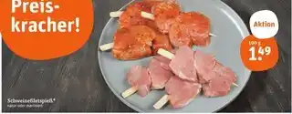 tegut Schweinefiletspieß Angebot