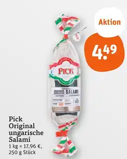 tegut Pick original ungarische salami Angebot