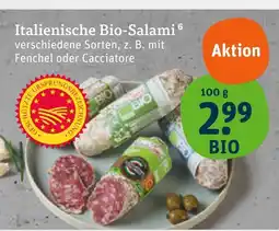 tegut Italienische bio-salami Angebot