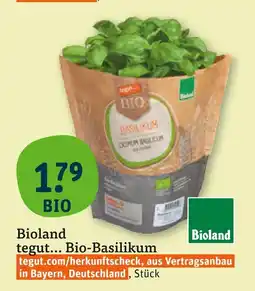 tegut Tegut... bio-basilikum Angebot