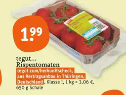 tegut Tegut... rispentomaten Angebot
