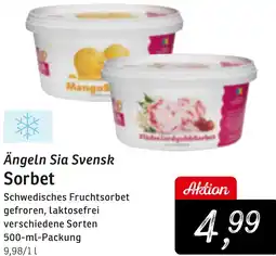 KONSUM Ängeln Sia Svensk Sorbet Angebot