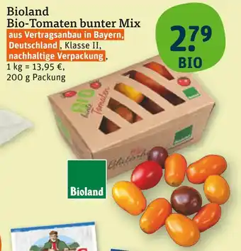 tegut Bioland bio-tomaten bunter mix Angebot