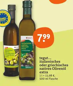tegut Tegut... italienisches natives olivenöl extra Angebot