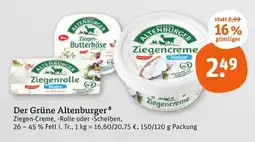 tegut Der grüne altenburger ziegencreme natur Angebot