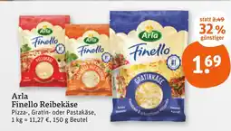 tegut Arla finello pizzakäse Angebot
