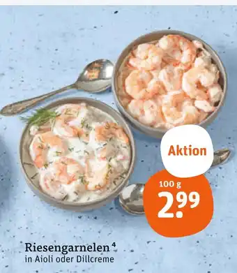 tegut Riesengarnelen in aioli Angebot