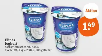 tegut Elinas joghurt Angebot