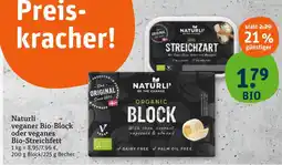 tegut Naturli veganer bio-block Angebot