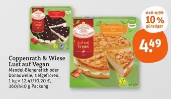 tegut Coppenrath & wiese lust auf vegan mandel-bienenstich Angebot