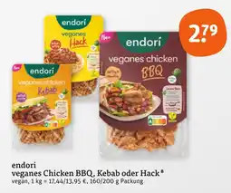 tegut Endori veganes chicken bbq Angebot