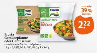tegut Frosta gemüsepfanne alla toscana Angebot
