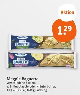 tegut Meggle baguette knoblauch Angebot