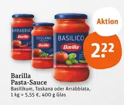 tegut Barilla basilikum pasta-sauce Angebot