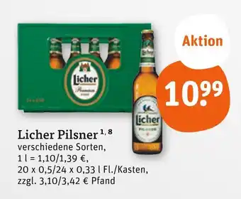 tegut Licher pilsner Angebot