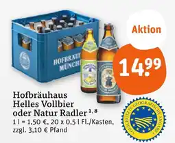 tegut Hofbräuhaus münchen helles vollbier Angebot