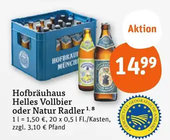 tegut Hofbräuhaus münchen helles vollbier Angebot