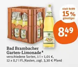 tegut Bad brambacher garten-limonade Angebot