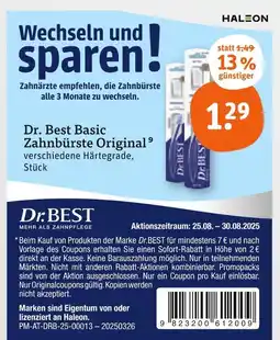 tegut Dr. best basic zahnbürste original Angebot