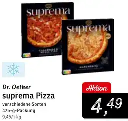 KONSUM Dr. Oetker suprema Pizza Angebot
