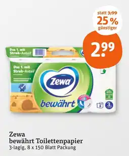 tegut Zewa bewährt toilettenpapier Angebot