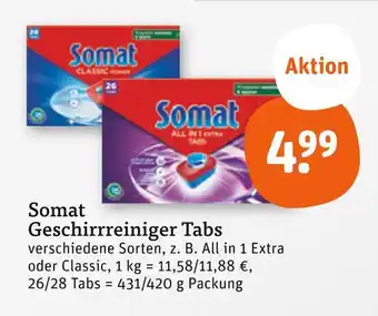tegut Somat all in 1 extra tabs Angebot